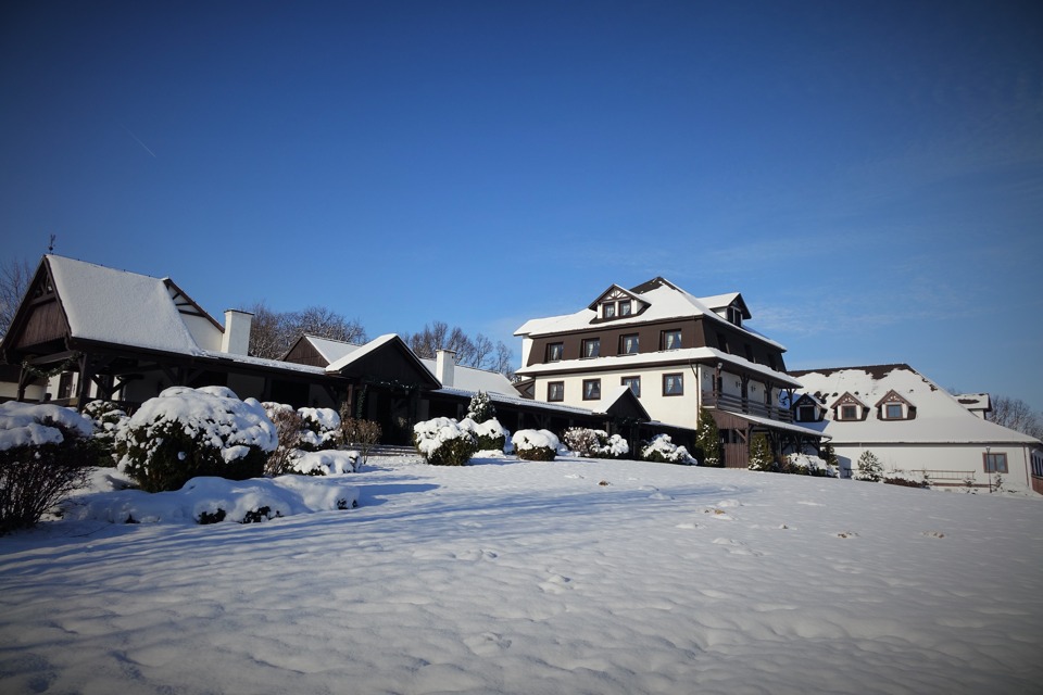 Zima w Folwarku Zalesie