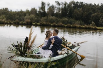 Sesja w trawach pampasowych